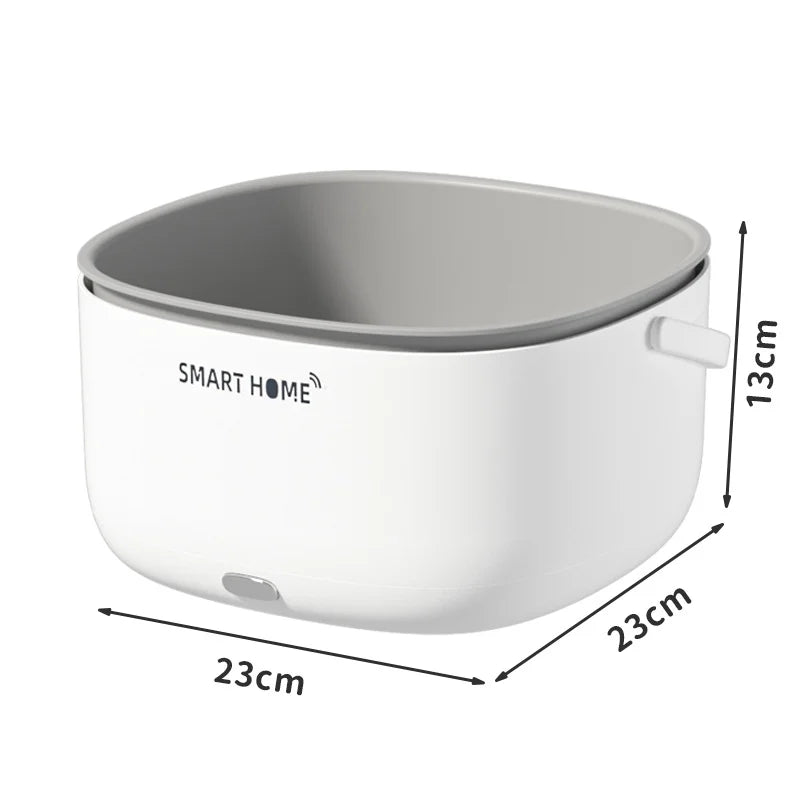 Electric Vegetable And Fruit Washing Machine Food Ultrasonic Washing Bucket Large Capacity Food Grains Purifie Home-appliance