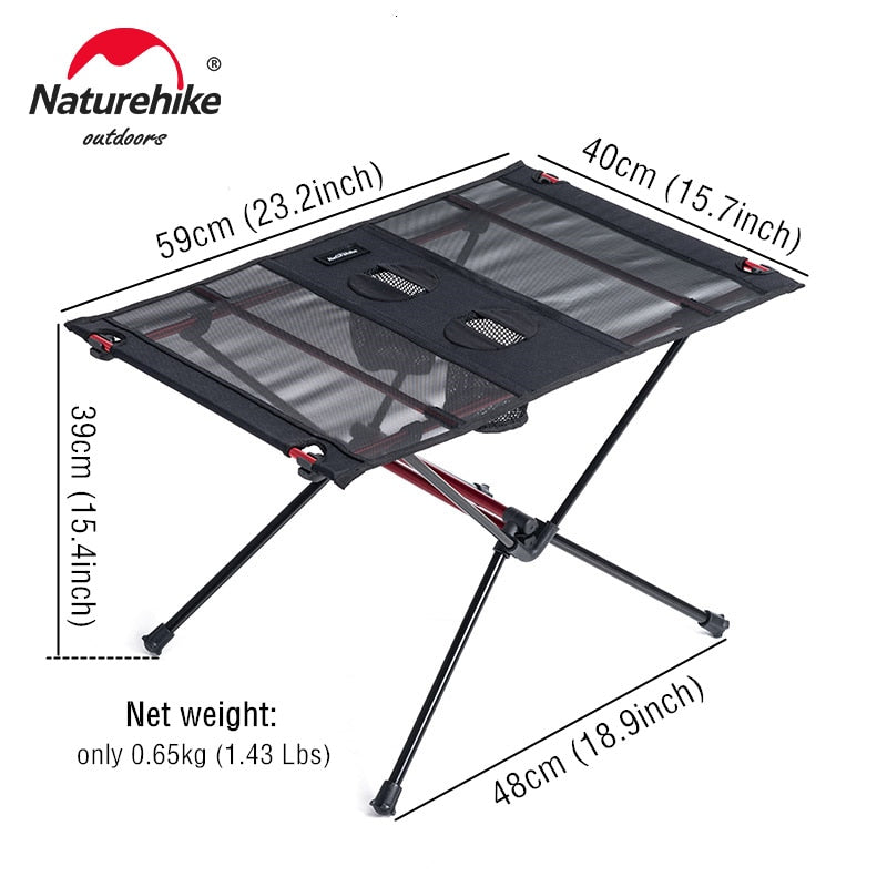Foldable Camping Table: Lightweight and Portable Outdoor Table for Travel, Picnics, Camping, and Fishing