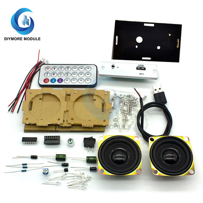 DIY Bluetooth Speaker Production and Assembly Electronic Welding Kit Teaching Practice DIY Electronic Kit Component