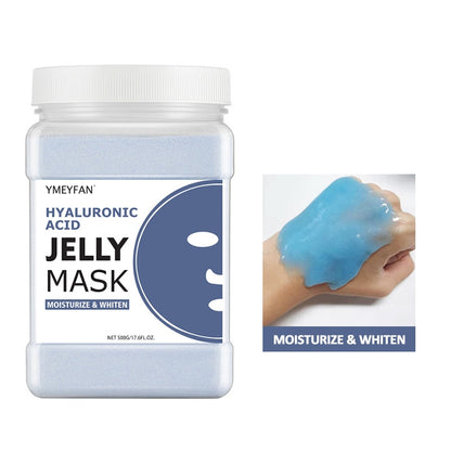 500G Jelly Mask Powder Skin Care Peel Off Hydrojelly Facial Masks Hyaluronic Acid Collagen Moisturizing Firming Cleansing