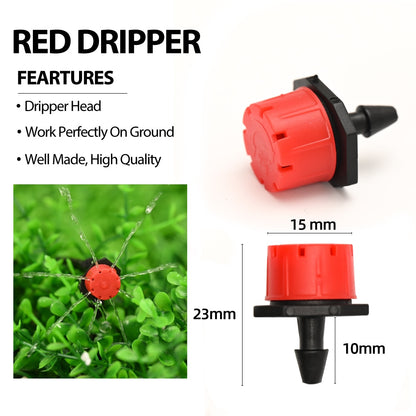 Adjustable Drippers Plant Watering Set - 5M to 60M Drip Irrigation System for Micro Garden Watering System