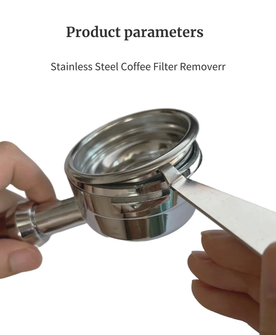 Stainless Steel Coffee Powder Cup Disassembly Tool, Durable Coffee Portafilter Remover, Espresso Machine Accessories