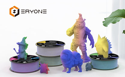 ERYONE Promotion Dual Color Series Matte PLA And Silk PLA 1.75mm For 3D Printing FDM Printer