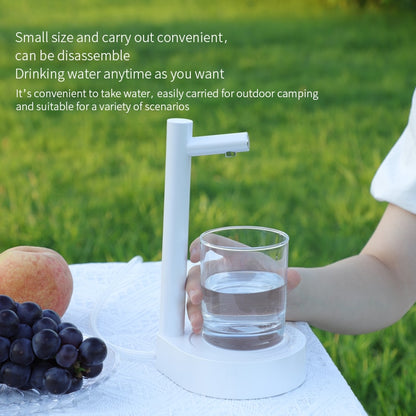 Electric Water Pump For Gallon Rechargeable Water Dispenser Bottle Barreled Smart Automatic Desktop Drinking Fountain Portable