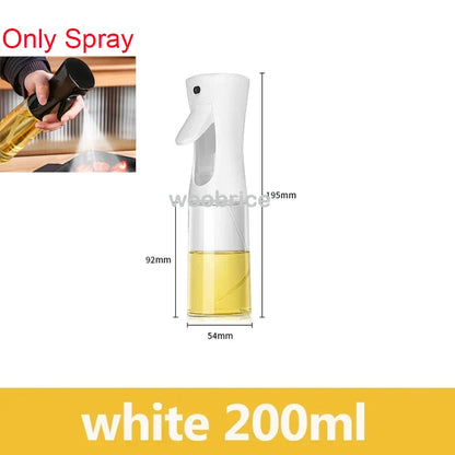 2in1 Kitchen Spray Oil Dispenser 500ml Oil  Sprayer Polisher for Air Fryer Salad Grilling Roasting Cooking Kitchen Acceesories