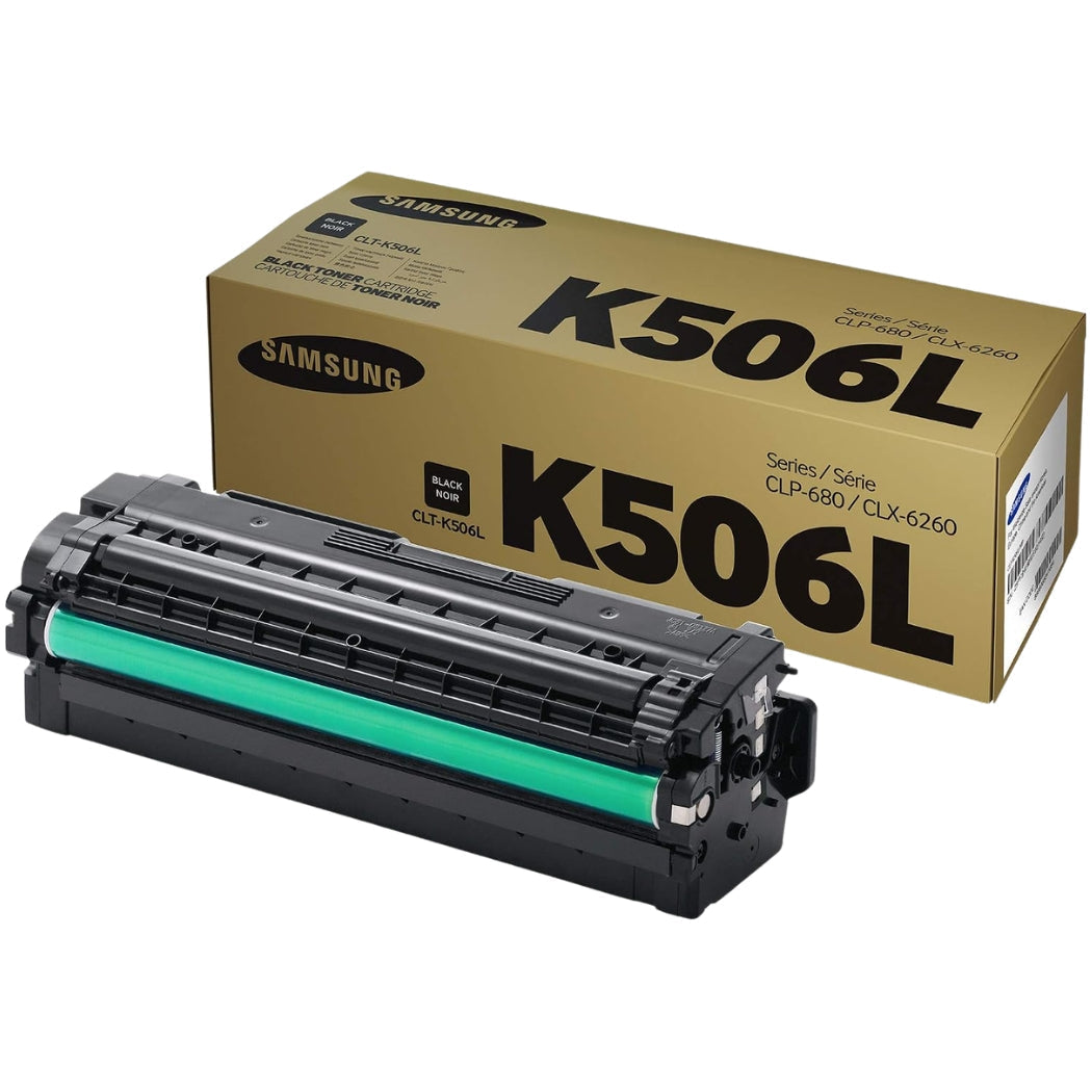 New, Pre-Owned - Samsung  K506L High Yield Black Toner Cartridge, CLT-K506L