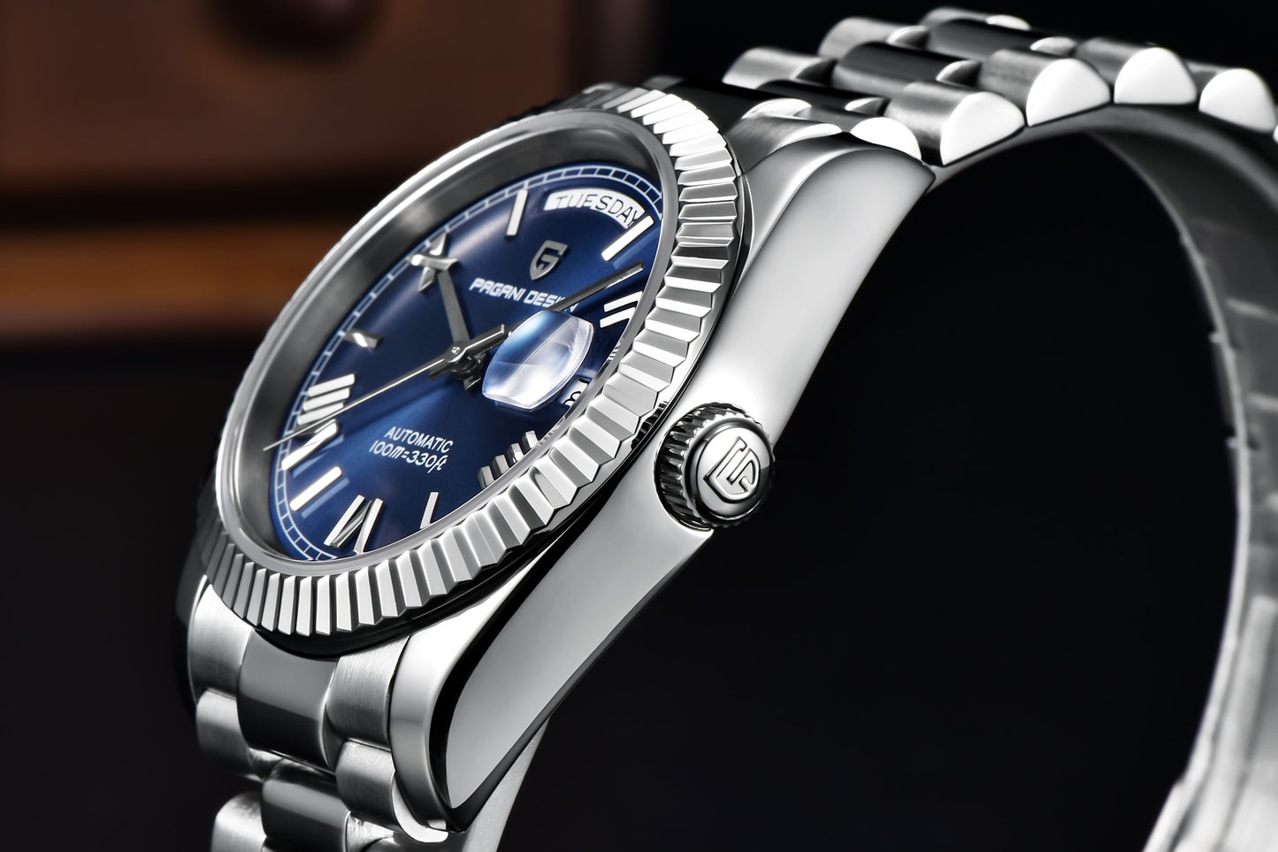 Exquisite DD36 Luxury Automatic Men's Watch with AR Sapphire Glass, Mechanical Precision, and 10Bar Water Resistance - Unveiling the ST16 Movement in the 2023 New Collection