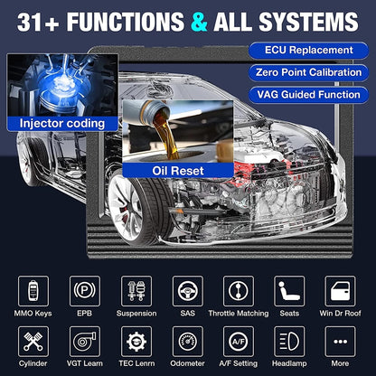 LAUNCH X431 V 4.0 Car Diagnostic Tools Professional Automotive OBD OBD2 Full System Scanner ECU Coding Active Test