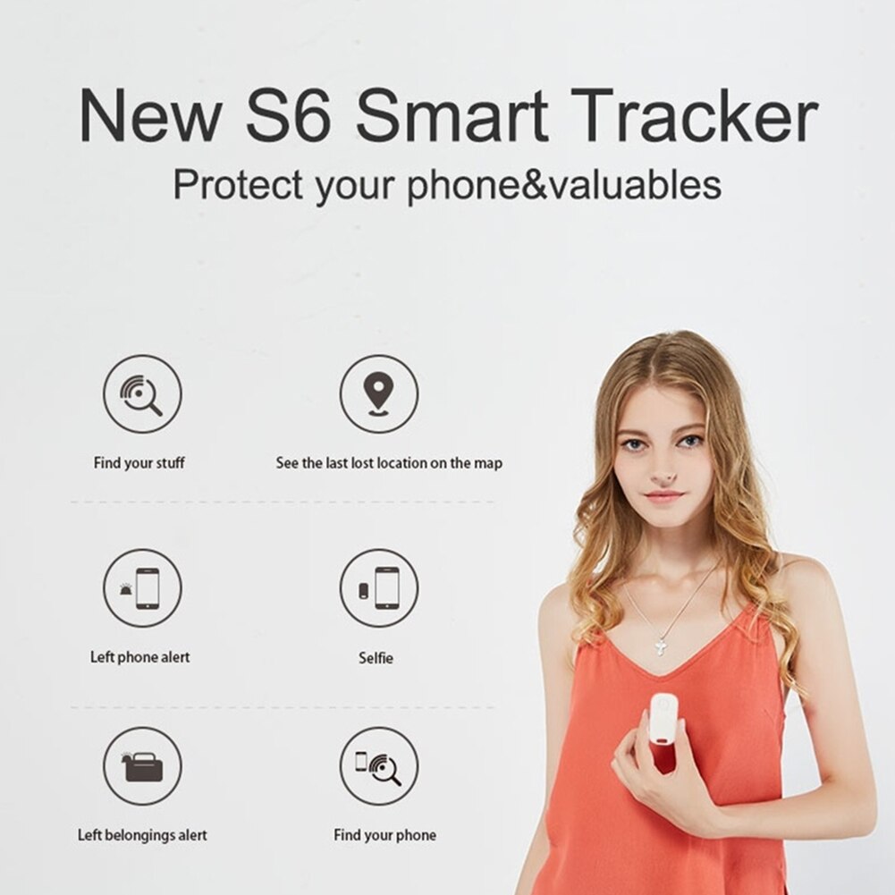 Tuya Mini Anti Lost Gps Tracker Keychain Alarm Smart Wireless Bluetooth-compatible Location Tracker Tag Gps Tracking Device