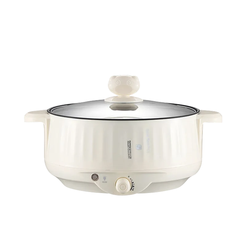 220V Multi Cookers Single/Double Layer Electric Pot 1-2 People Household Non-stick Pan Hot Pot Rice Cooker Cooking Appliances