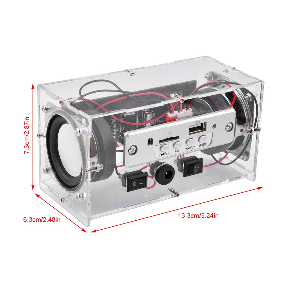 DIY Bluetooth Speaker Production and Assembly Electronic Welding Kit Teaching Practice DIY Electronic Kit Component