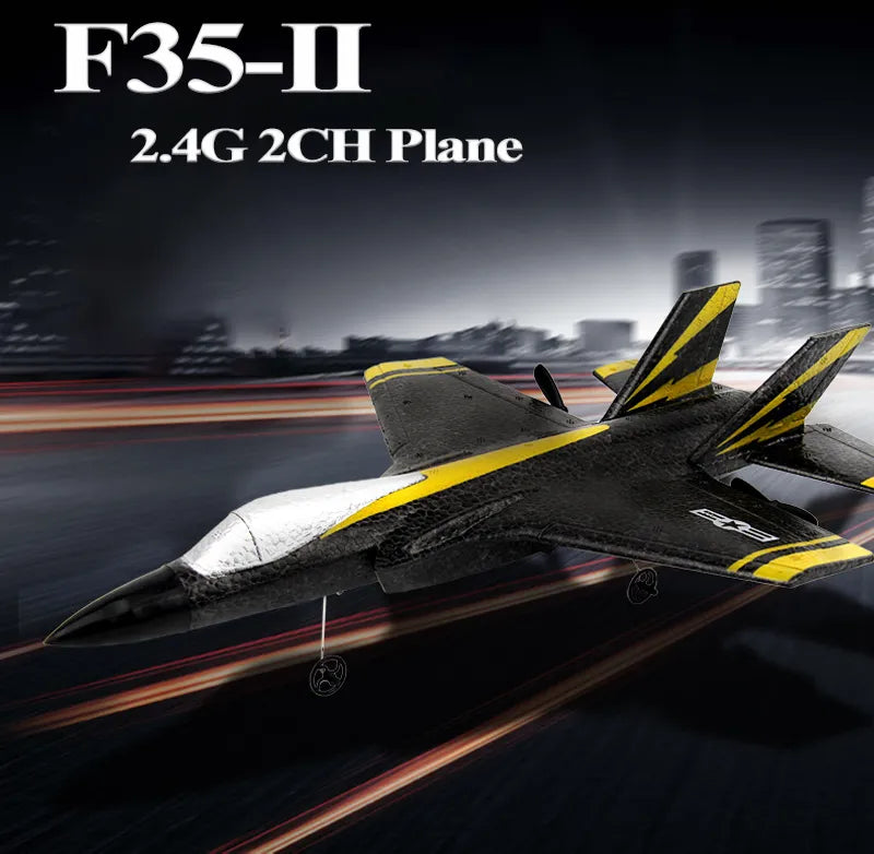 RC SU-35 Fighter Plane: High-Flying 2.4G Radio Control Glider for Kids - Remote Control Foam Aircraft for Adventurous Play