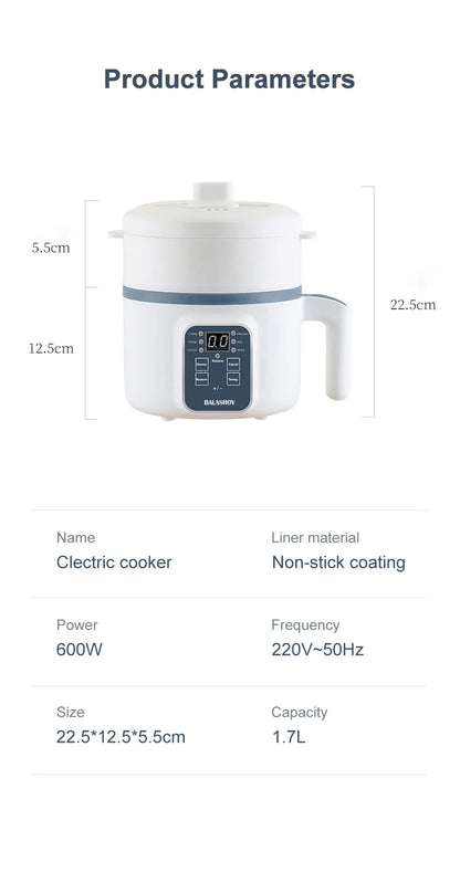 Electric Rice Cooker Multicooker Multifunction Pot Mini Hotpot Appliances for The Kitchen and Home Pots Offers