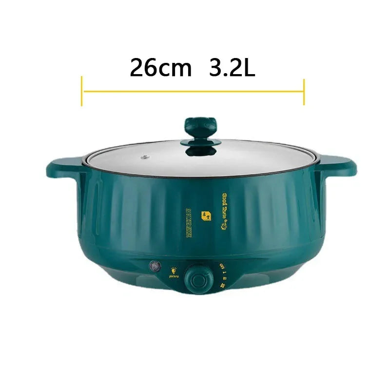 Electric MultiCooker Rice Cooker Multifunctional Frying Flat Pan Non-stick Cookware Multi Hotpot Soup Cooking Kitchen Appliances