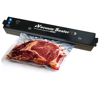 Food Freshness Vacuum Sealer - Household Kitchen Packaging Machine for 110V with 10pcs Storage Bags