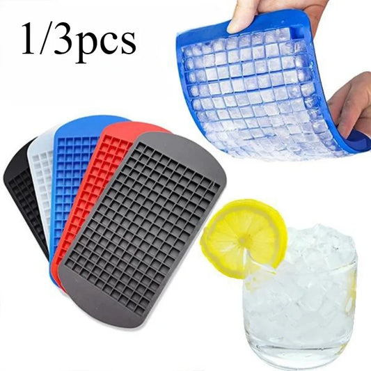 1/3pcs  Food Grade  Silicone Bar Ice Cube Tray Mini Ice Cubes Small Square Mold Ice Maker Silicone Mold