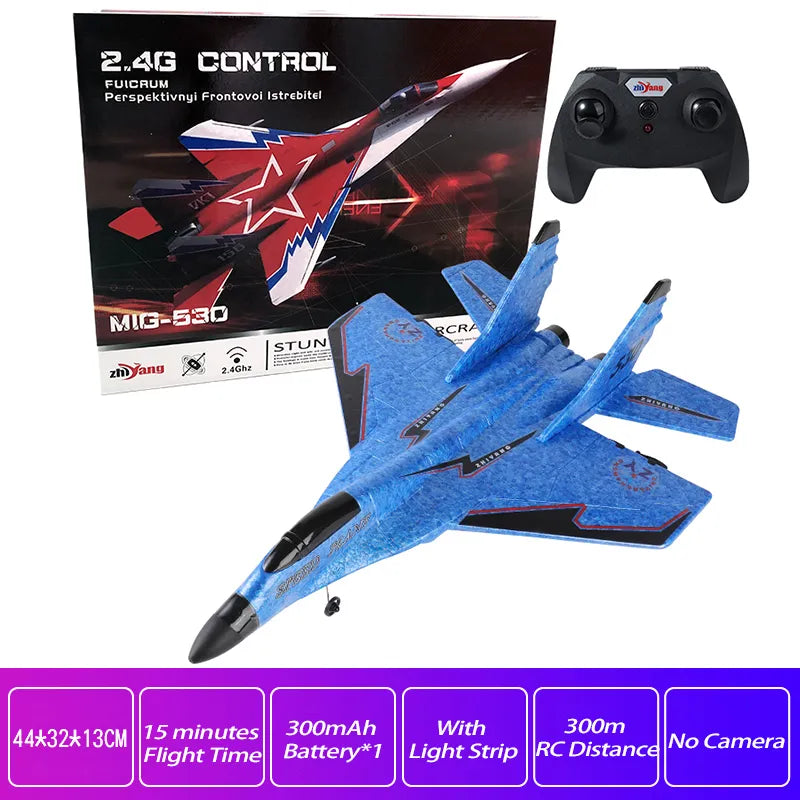 RC SU-35 Fighter Plane: High-Flying 2.4G Radio Control Glider for Kids - Remote Control Foam Aircraft for Adventurous Play