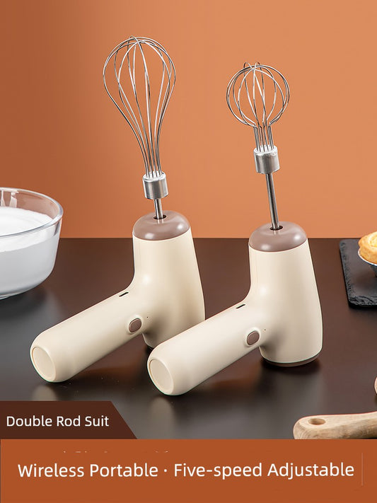 German Household Small Wireless Mixer Egg Beater