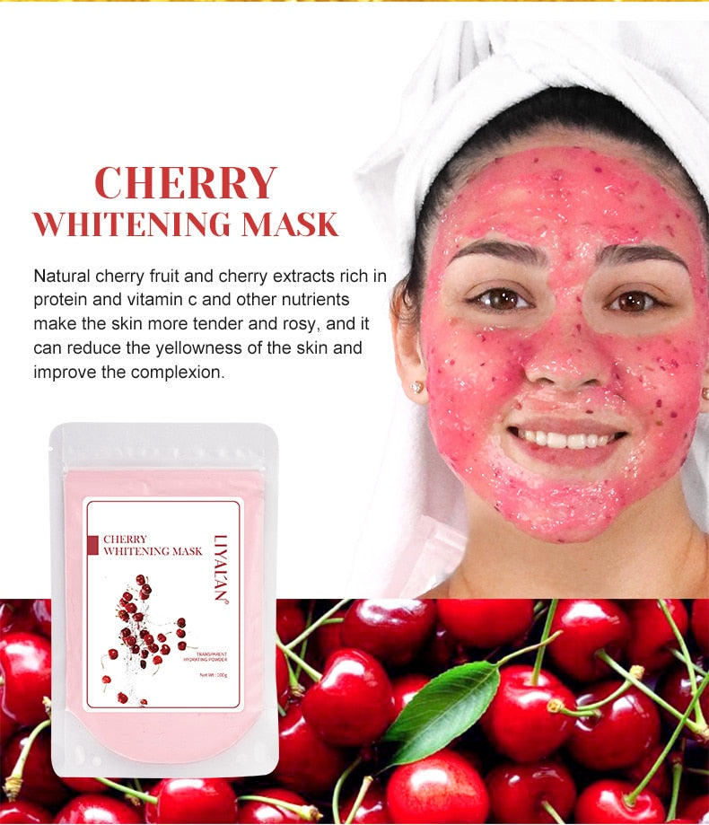 Soft Jelly Face Mask Powder Skin Brightening Lighten Acne DIY Hydrojelly Peel Off Rose Collagen Facial SPA Clean Pores Skin Care