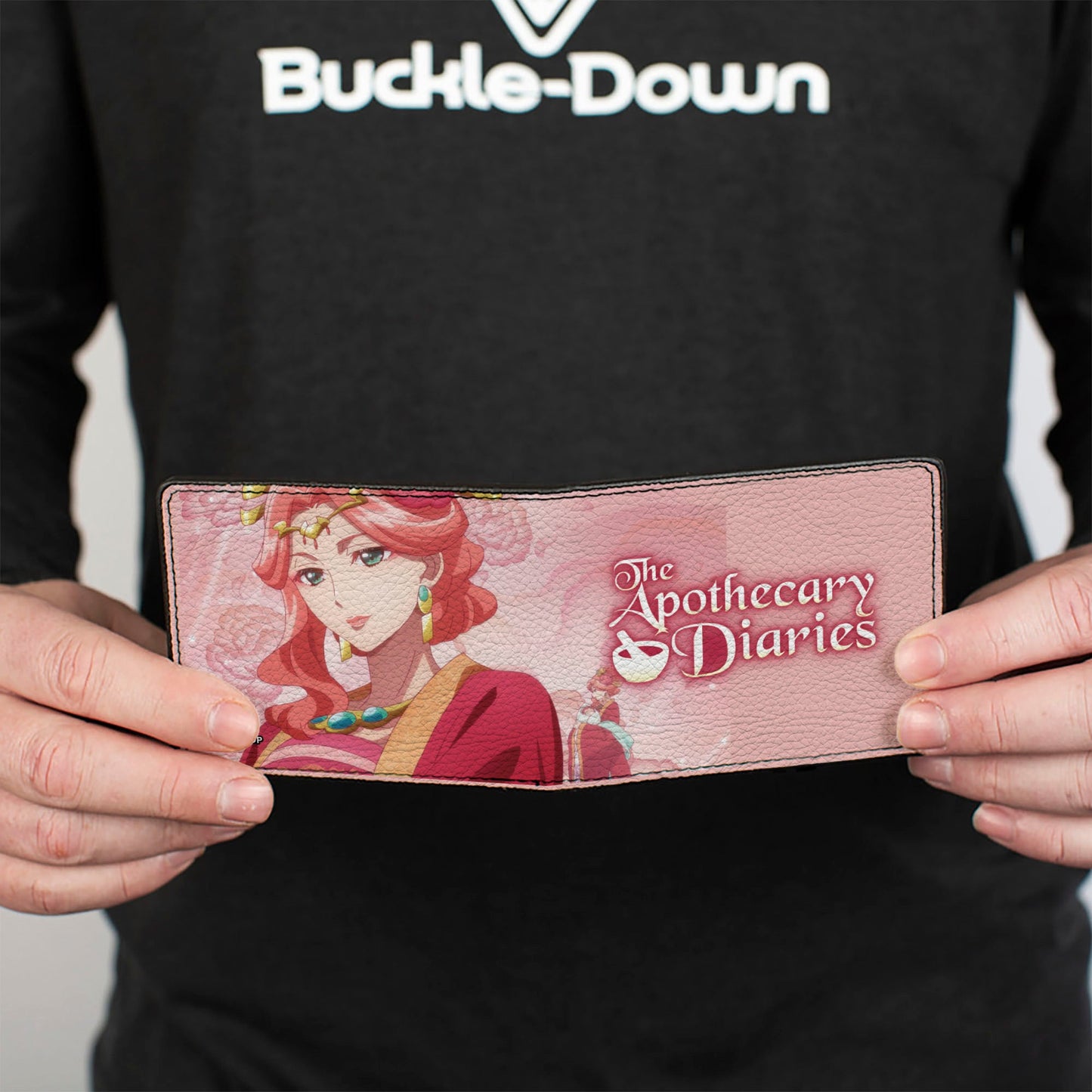 Bi-Fold Wallet - THE APOTHECARY DIARIES Gyokuyo Pose and Title Logo Pinks