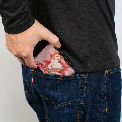 Bi-Fold Wallet - THE APOTHECARY DIARIES Gyokuyo Pose and Title Logo Pinks