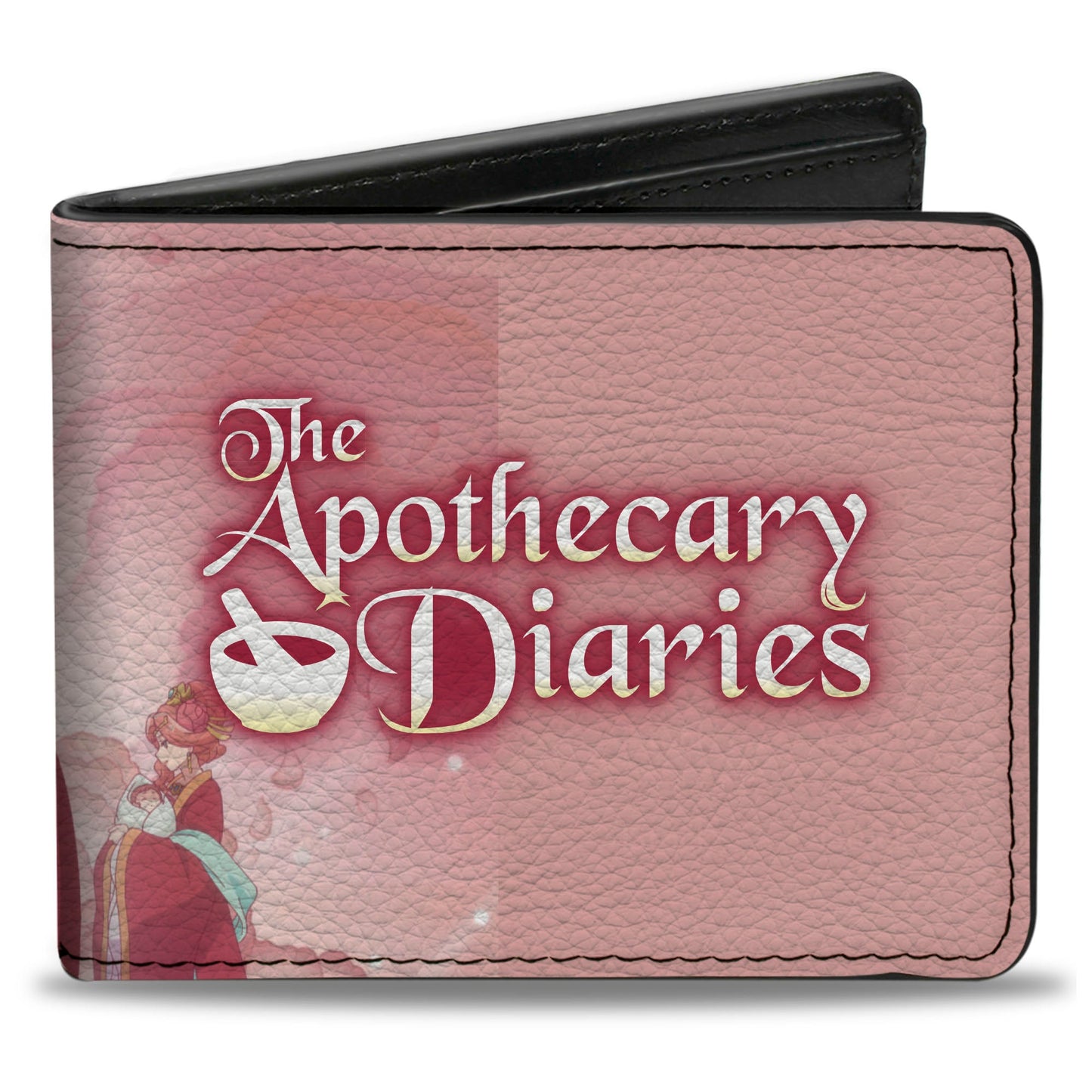 Bi-Fold Wallet - THE APOTHECARY DIARIES Gyokuyo Pose and Title Logo Pinks