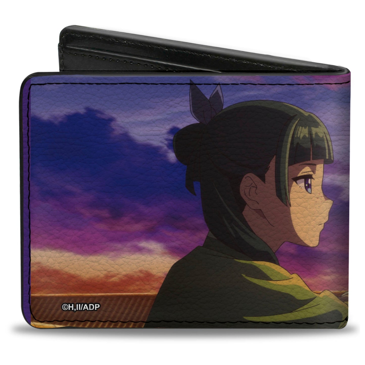 Bi-Fold Wallet - THE APOTHECARY DIARIES Maomao Sunset Pose and Title Logo
