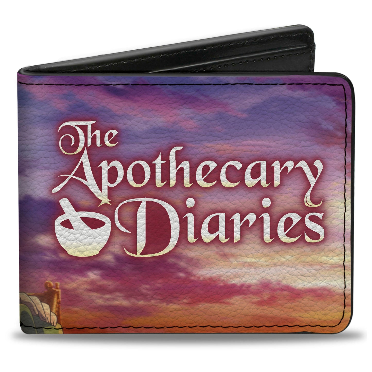 Bi-Fold Wallet - THE APOTHECARY DIARIES Maomao Sunset Pose and Title Logo