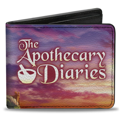 Bi-Fold Wallet - THE APOTHECARY DIARIES Maomao Sunset Pose and Title Logo