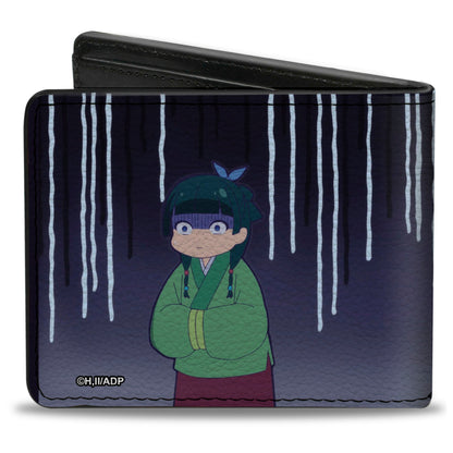 Bi-Fold Wallet - THE APOTHECARY DIARIES Maomao Scene and Title Logo Black/White