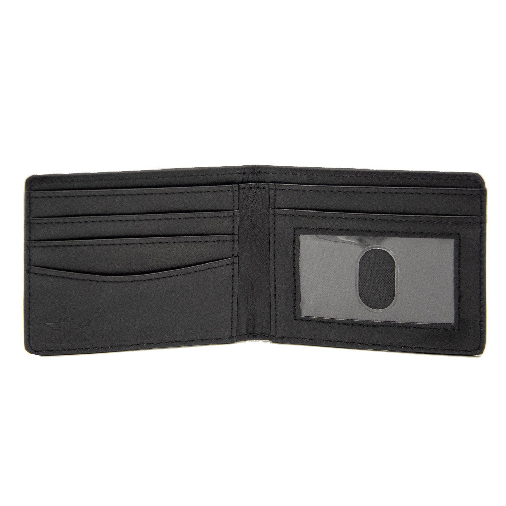 Bi-Fold Wallet - Gremlins Stripe & Gizmo Pose Black/Yellow