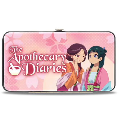 Hinged Wallet - THE APOTHECARY DIARIES Maomao Pose with High Consorts Pose and Flowers