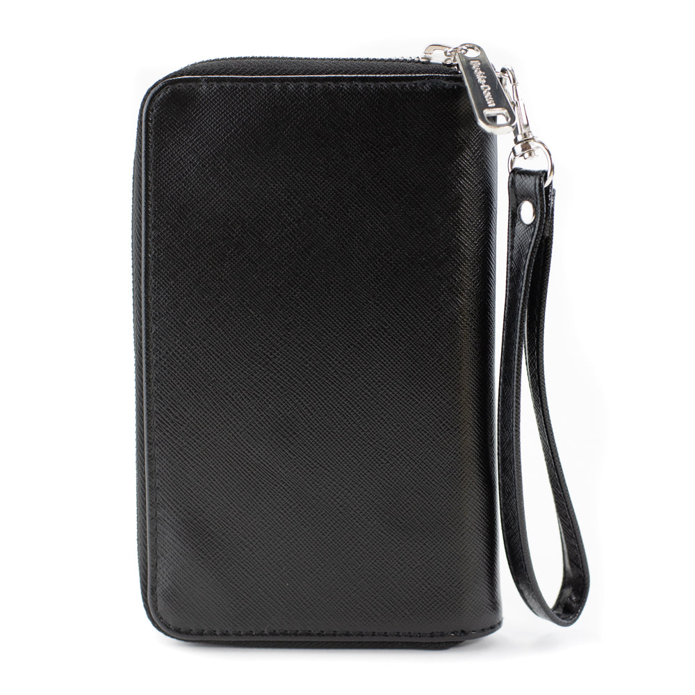 PU Zip Around Wallet Rectangle - The Apothecary Diaries Chibi Jinshi and Maomao Sunset Pose
