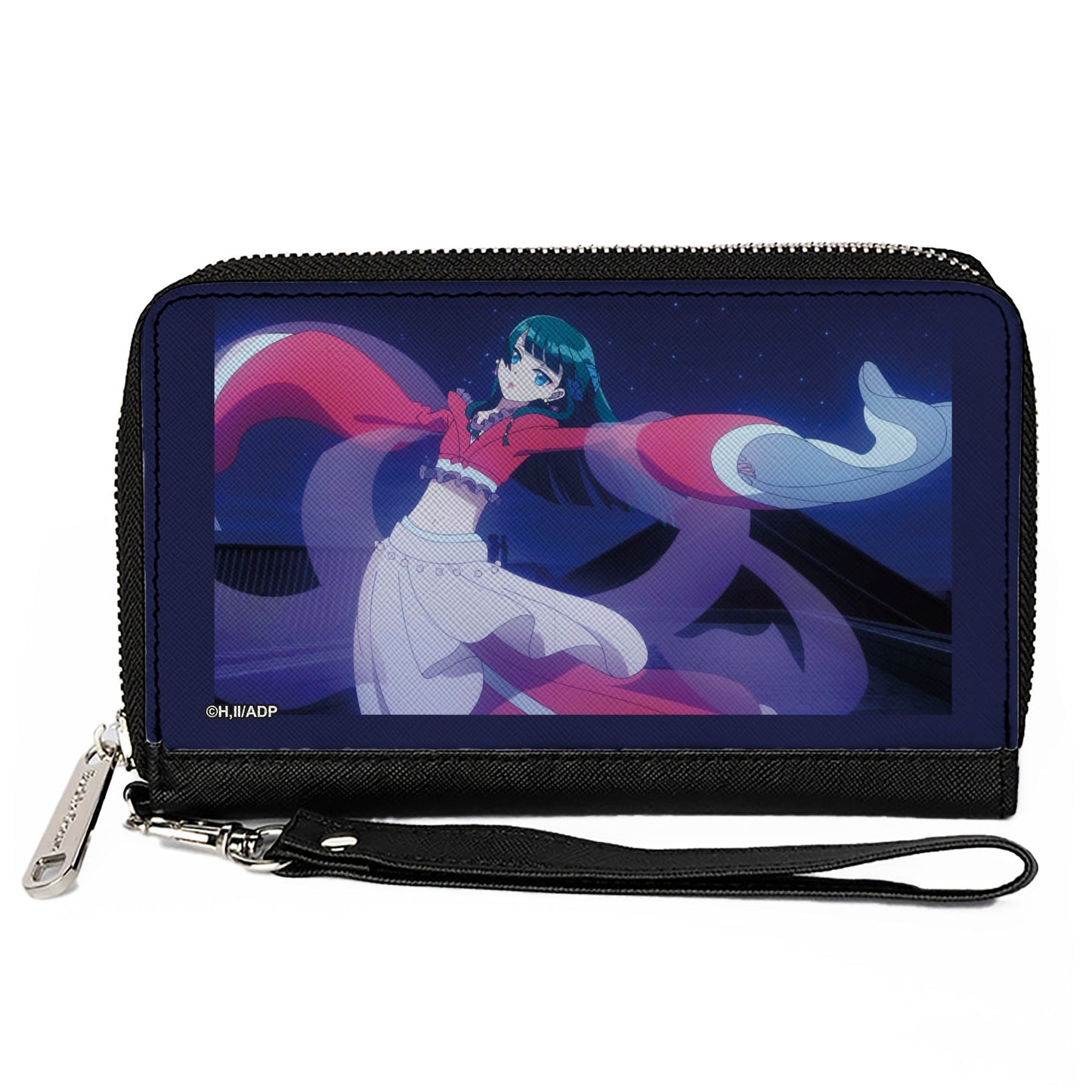 PU Zip Around Wallet Rectangle - The Apothecary Diaries Maomao Dancing Scene