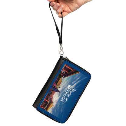 PU Zip Around Wallet Rectangle - THE APOTHECARY DIARIES Maomao and Jinshi Imperial Palace Scene