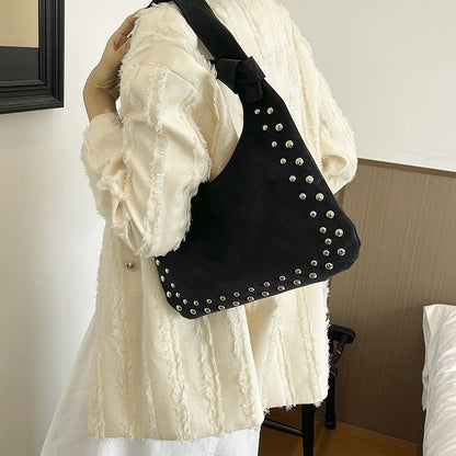 Fashionable Vintage Large-capacity Casual Shoulder Bag