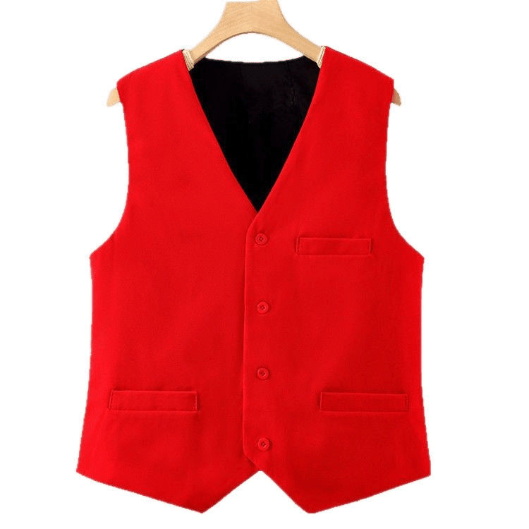 Short Suit Vest For Middle Aged Women