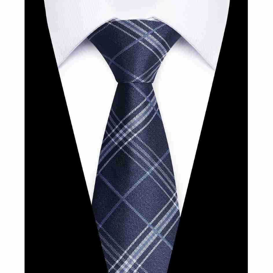 Usiness Striped Hand-stitched Polyester Tie