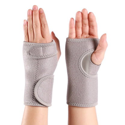 Steel-plate Supported Adjustable Breathable Mesh Wrist Brace For Sports And Sprains