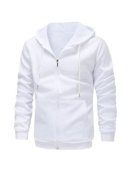 Men's Velvet Padded Hooded Sweatshirt