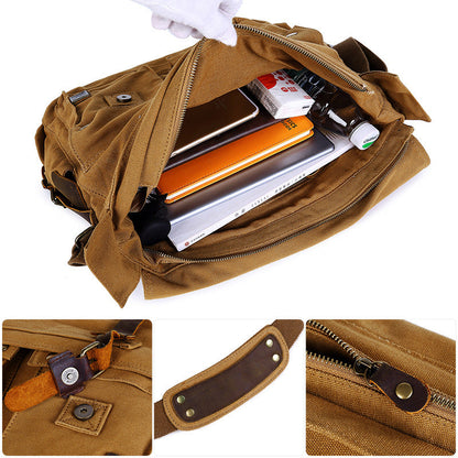 Men's Retro-style Casual Crossbody Bag