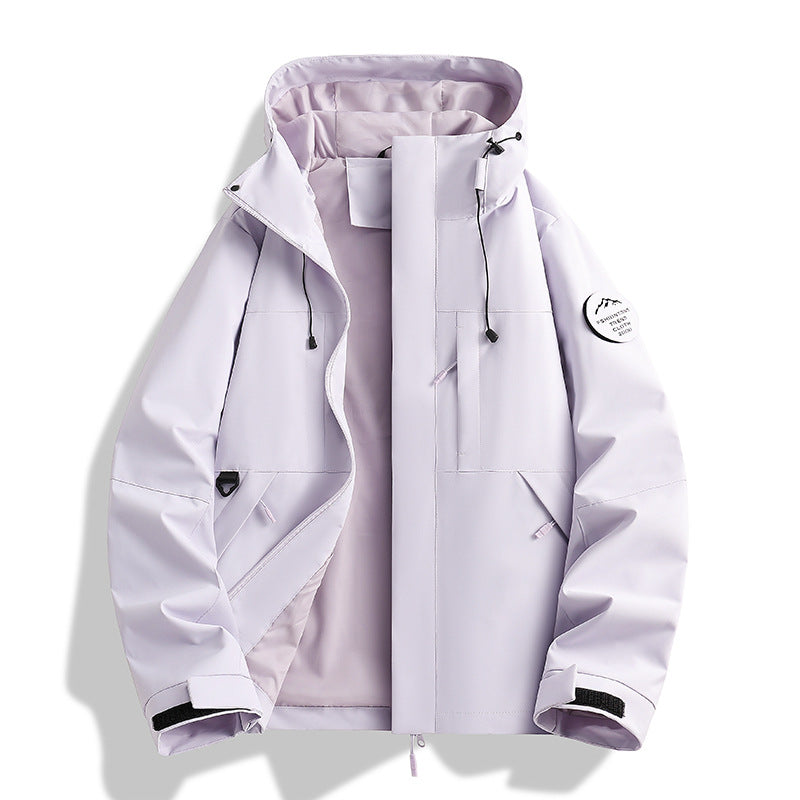 Dopamine Three-Proof Outdoor Couples Hardshell Jacket For Mountaineering