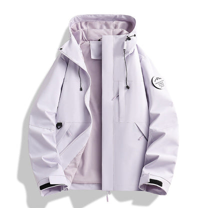 Dopamine Three-Proof Outdoor Couples Hardshell Jacket For Mountaineering