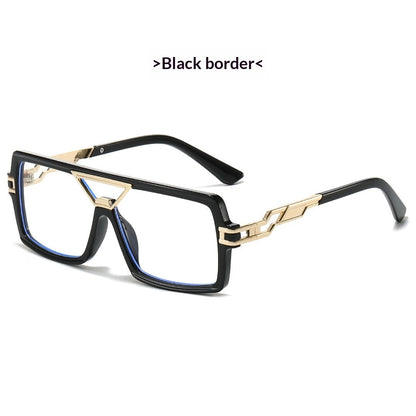 New European And American-style Color-block Sunglasses For Women