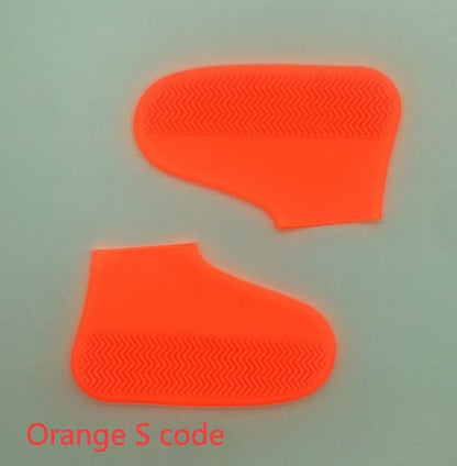 Men and women hiking slip wearable easy to carry silicone rain boots