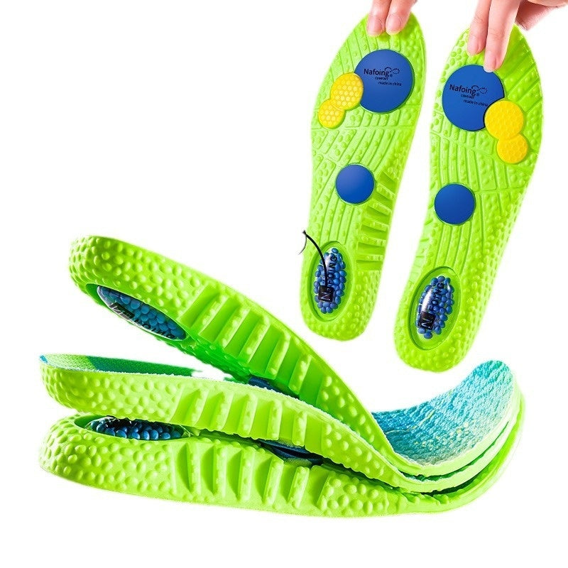 PU Squishy-feel Men's Casual Shoes With Air Cushioning