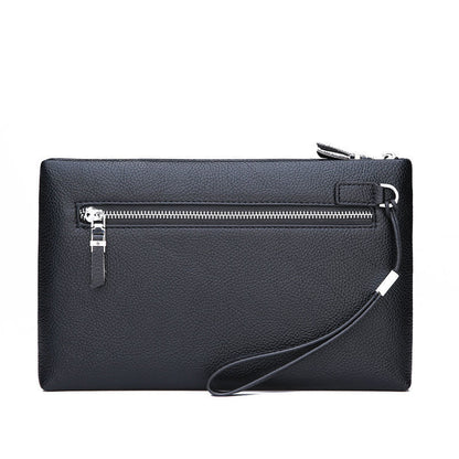 Mens Stylish Soft-leather Casual Large-capacity Clutch Bag