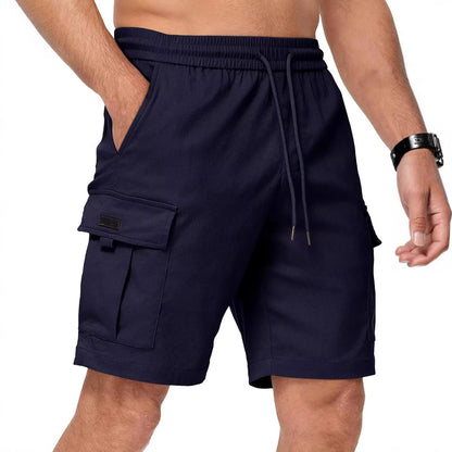 Men's Summer American Style Quick Dry Cargo Pants New Arrival Wide Leg Casual Athletic Shorts