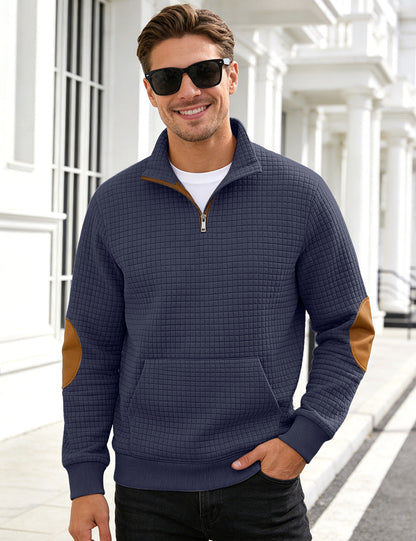 Mens Casual Long-sleeve Hoodie Top