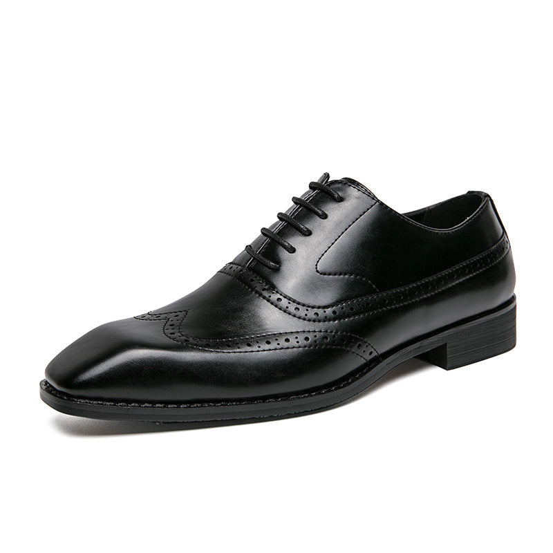 Summer New Mens Stylish Formalbusiness-casual Leather Shoes